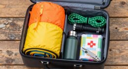 essential camping supplies ready