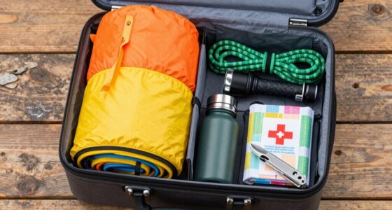 essential camping supplies ready