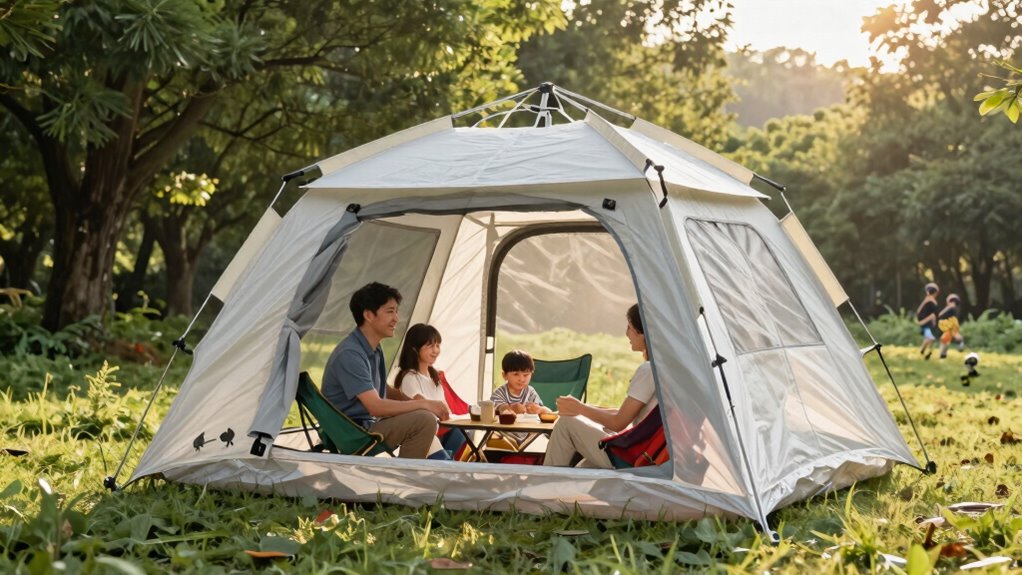 families increasingly exploring screen tents