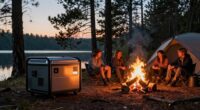 generator noise affects camping