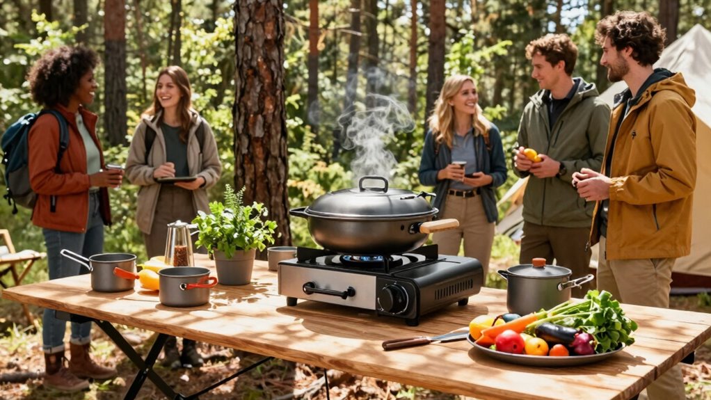 gourmet outdoor cooking evolution