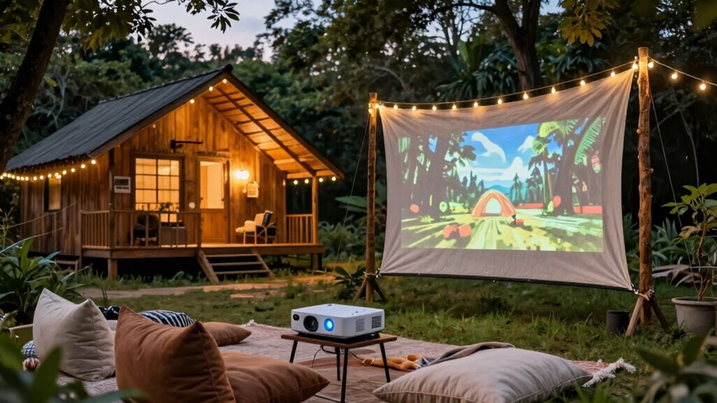growing outdoor projector trend