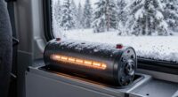 heated batteries ensure reliable power