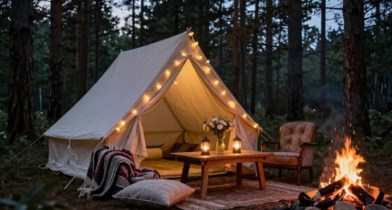 intimate cozy outdoor retreat
