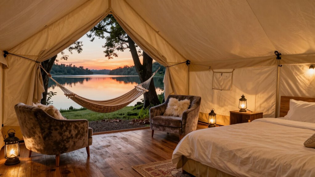 luxury outdoor comfort experience