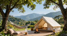 luxury outdoor relaxation