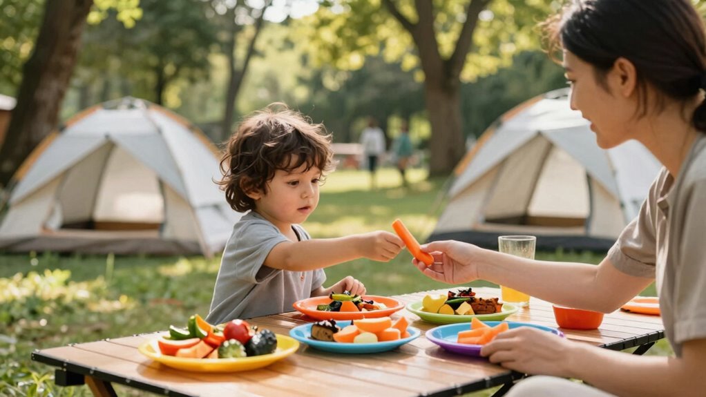 managing picky camp eaters