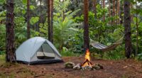 match energy with camping