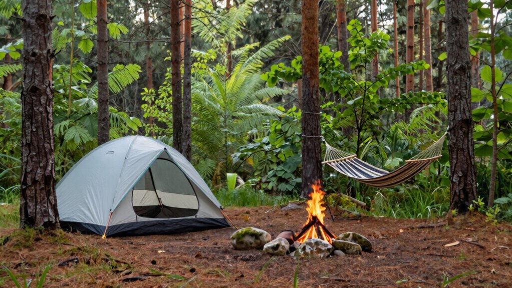 match energy with camping