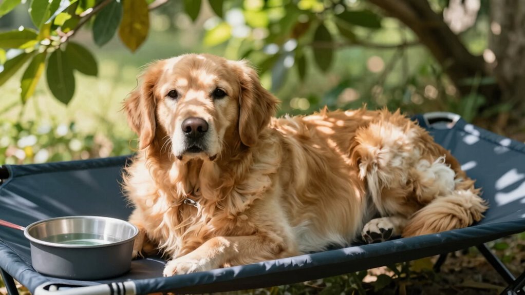 monitor dog s temperature outdoors
