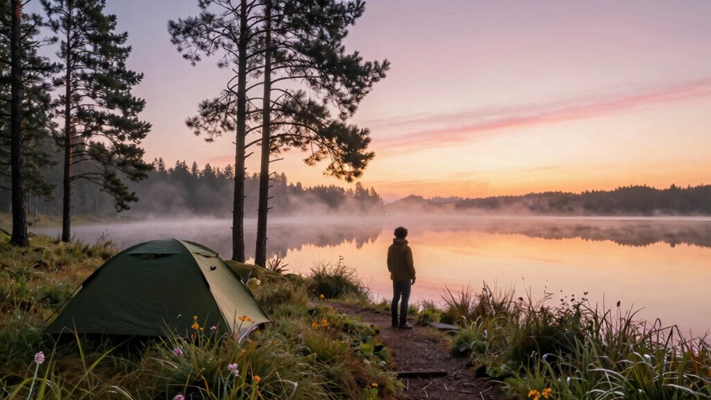 morning light enhances adventure