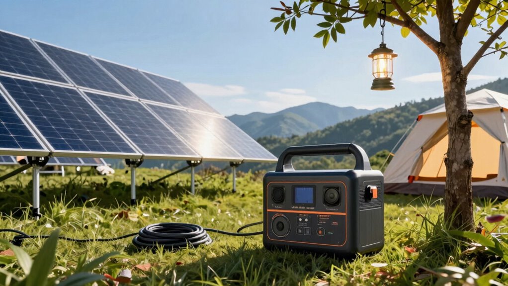 off grid power management routine