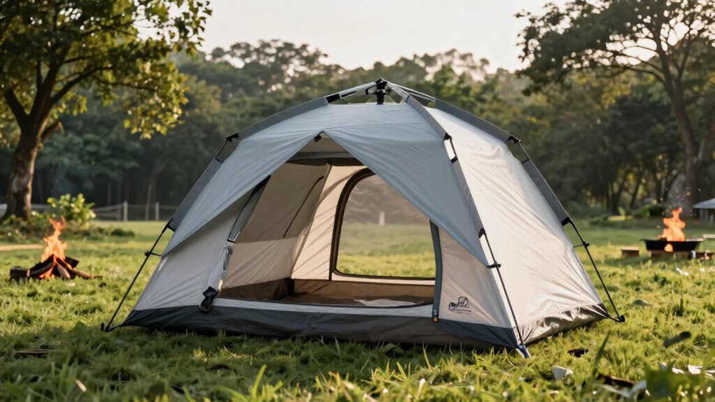 optimal tent height selection