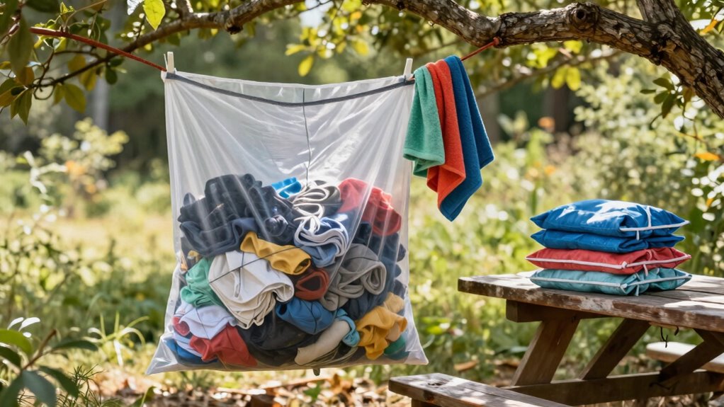 The Best Way to Store Dirty Laundry on a Multi-Day Camping Trip 3 organize contain and minimize odors