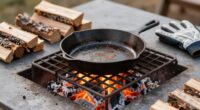 organized campfire cooking techniques