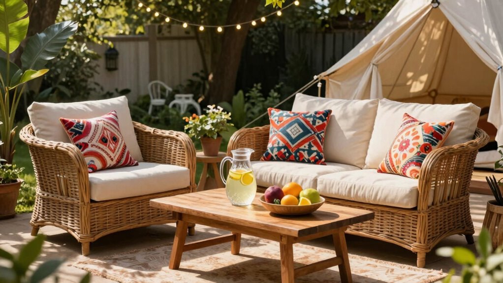 outdoor luxury relaxation
