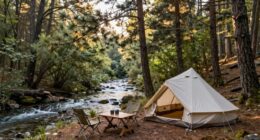 peaceful romantic camping destinations