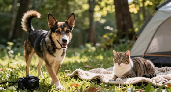 pets adapt to campsites
