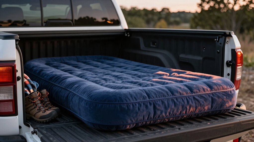 pickup truck bed comfort