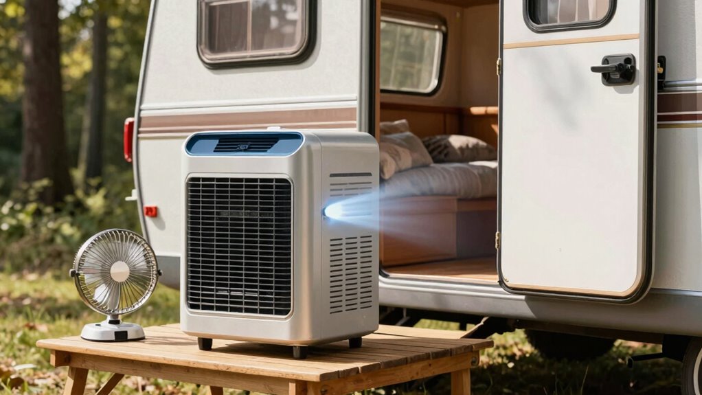 portable cooling for small spaces