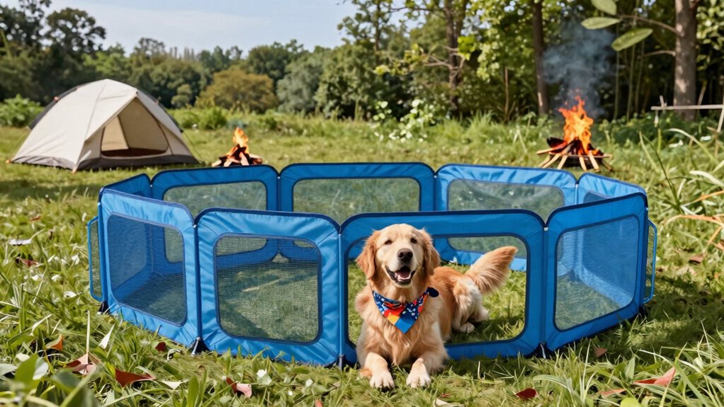 portable customizable outdoor fences