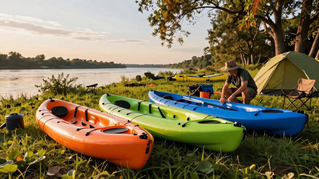 portable watercraft for camping