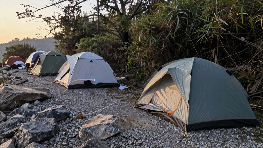 proper tent placement matters