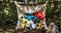 properly contain soiled clothes