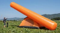 quick inflatable tent setup