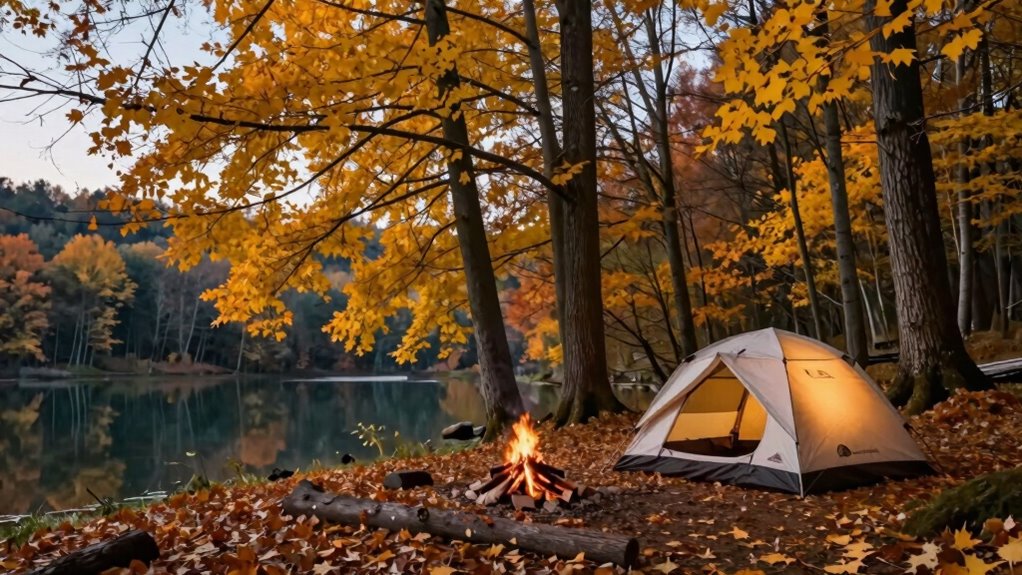 The Camping Places That Work Surprisingly Well for Shoulder Season Travel 3 quiet vibrant wildlife encounters