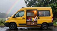 rainy campervan travel tips