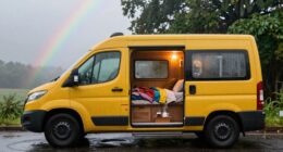 rainy campervan travel tips