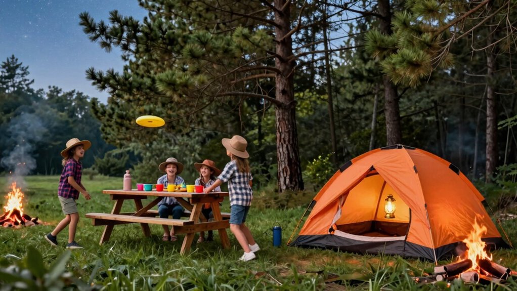 relaxing family camping tips