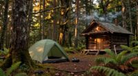 respect locals camp quietly