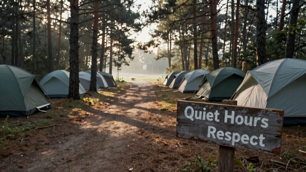 respect quiet hours rules