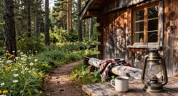 rustic comfort outdoor experience