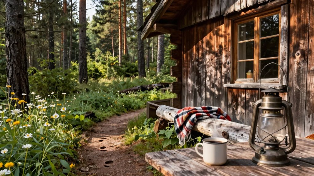 rustic comfort outdoor experience