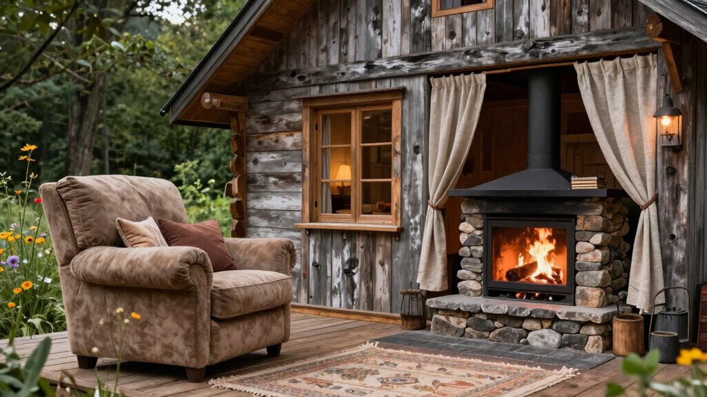 rustic elegance with modern comfort