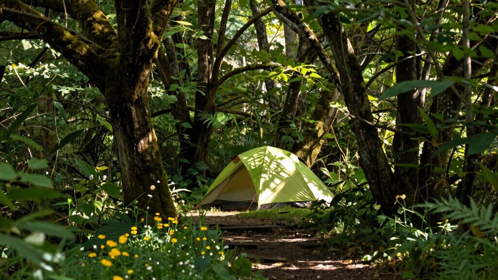 secluded natural wildlife rich sites