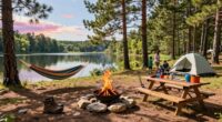 select activities suited campsite