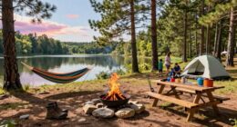 select activities suited campsite