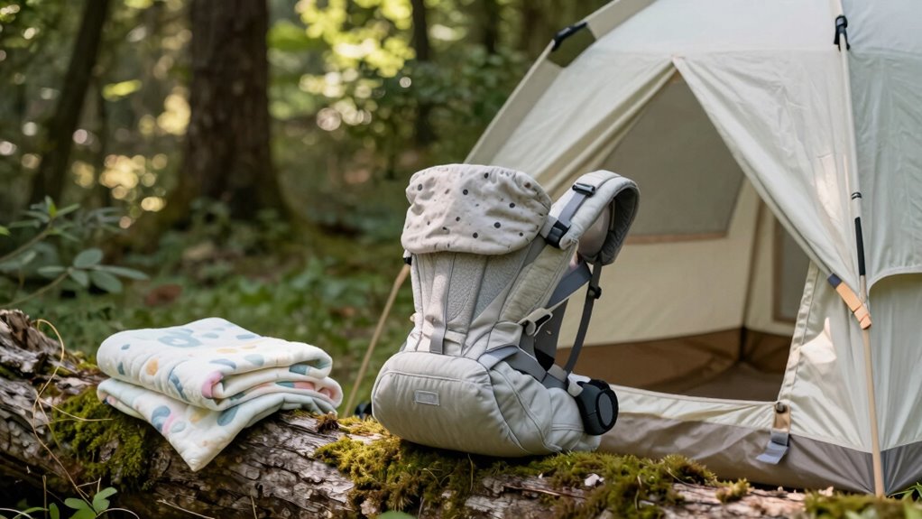 simple camping baby gear