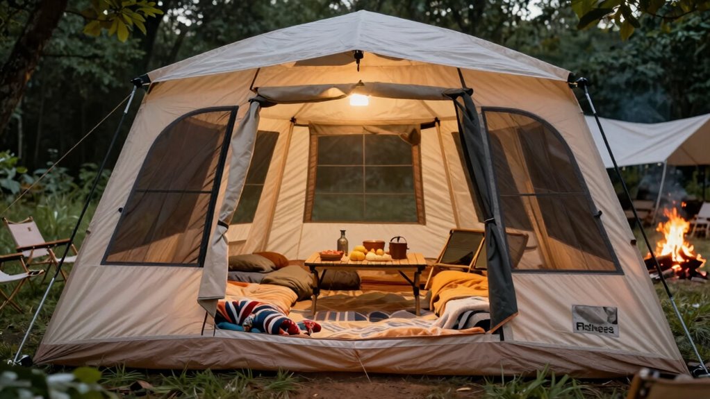 spacious durable family shelter