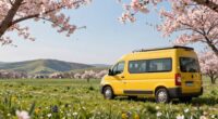spring vs summer campervan experiences