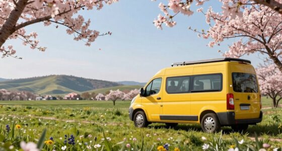 spring vs summer campervan experiences