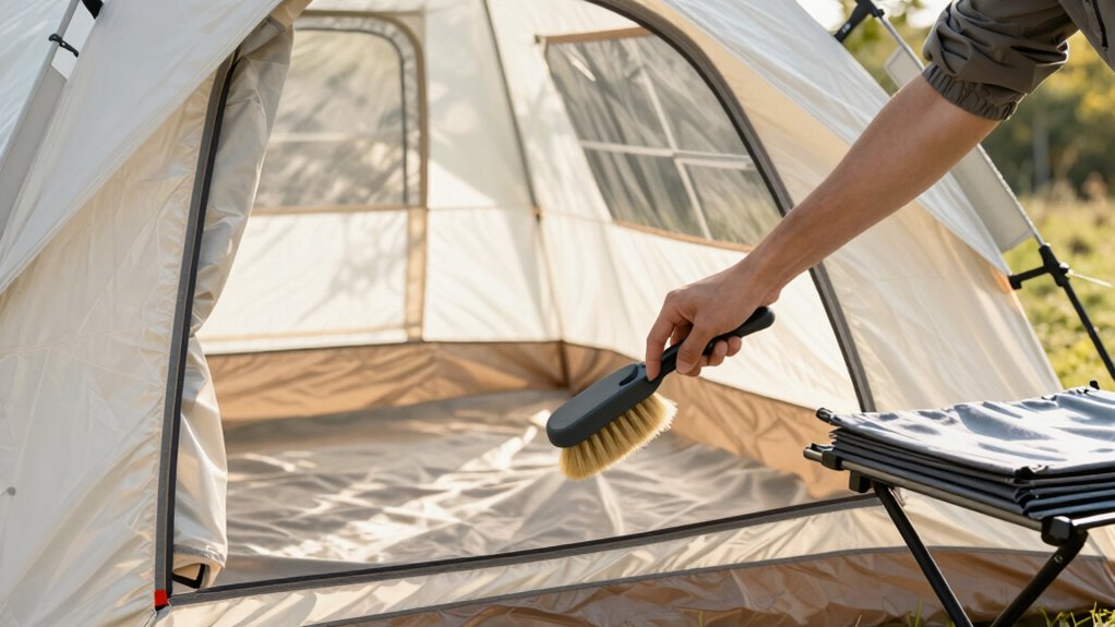 tent cleaning and maintenance tips