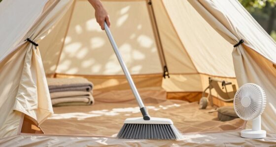 tent cleaning for odor