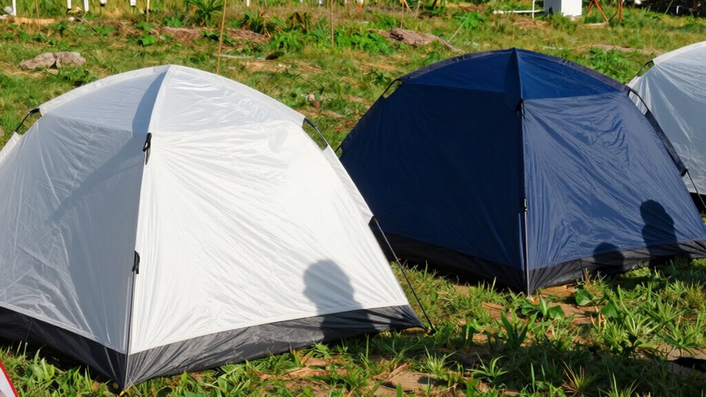 tent color affects heat