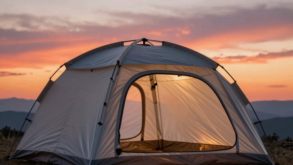 tent shape affects comfort