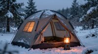 tent stoves enhance camping warmth